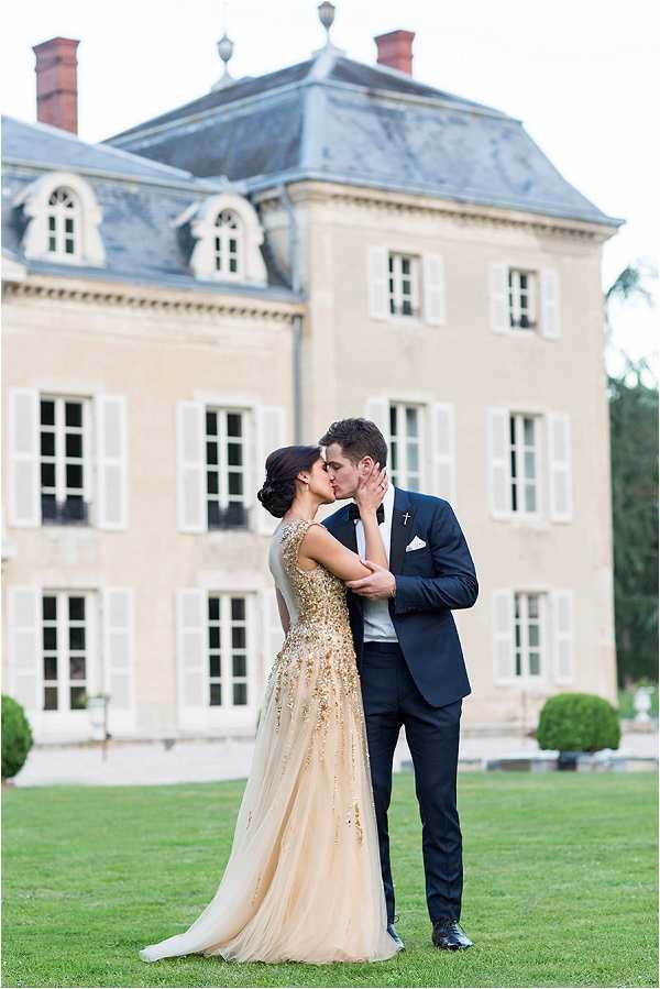 destination wedding at Chateau in France