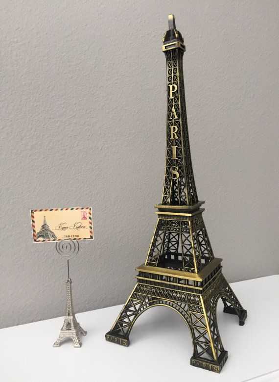 eiffel tower place card holder