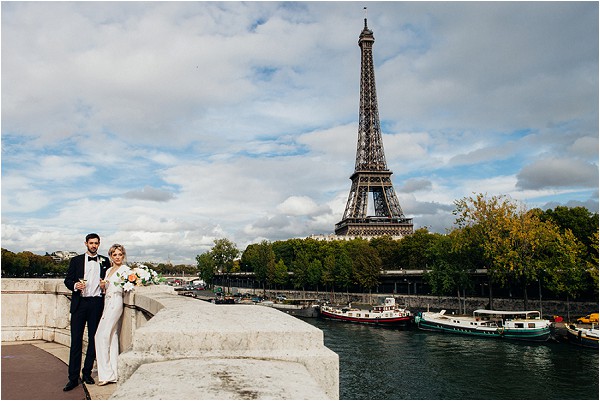 stylish wedding in Paris