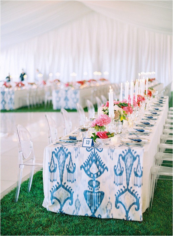 Glamorous Linen for wedding tables
