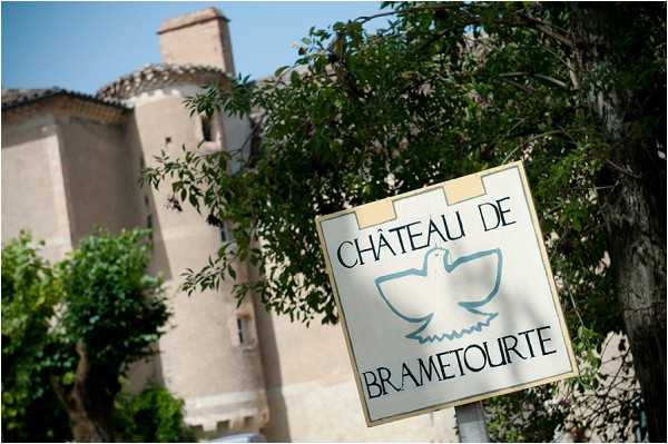 Chateau de Brametourte wedding venue