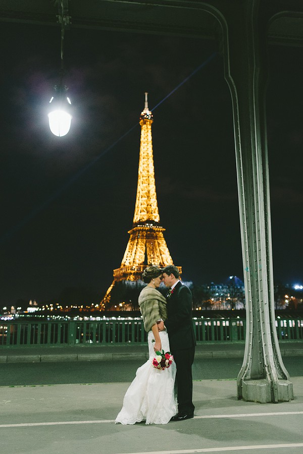 December Wedding in the City of Love