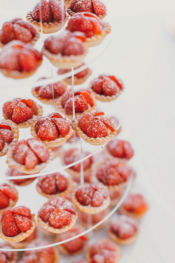 Strawberry Tarts French Wedding Cake