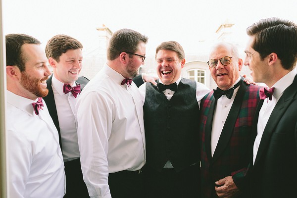 groomsmen bow tie attire
