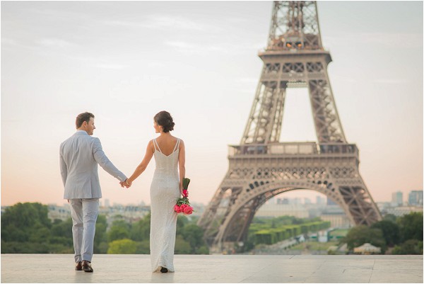 wedding at Eiffel Tower Paris 