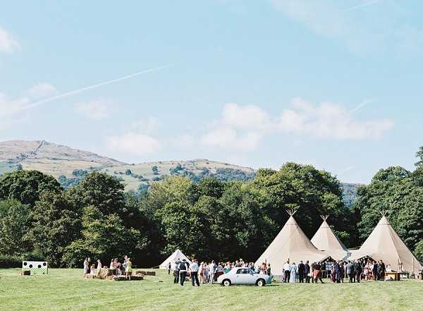 Countryside Tipi Wedding