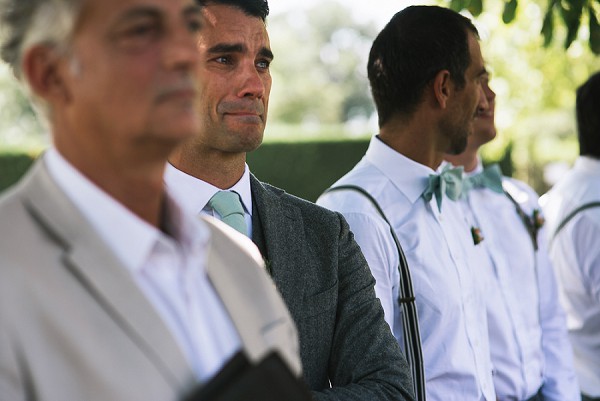 Sage green groomsmen bow tie