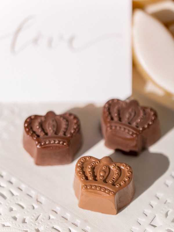 Chocolate wedding favours
