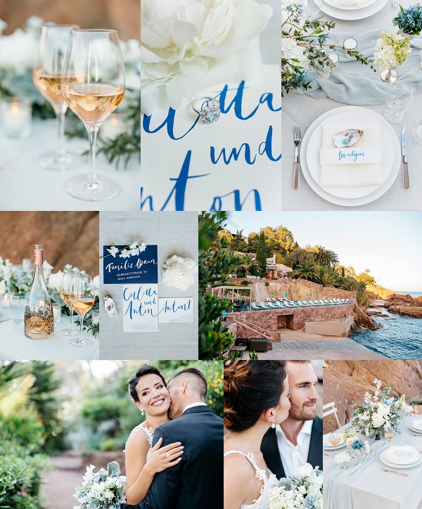 Dreamy Alfresco Côte d'Azur Wedding Inspiration Snapshot