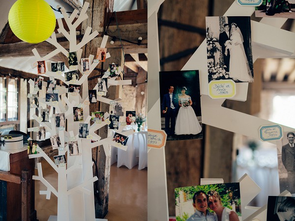 Family tree wedding idea