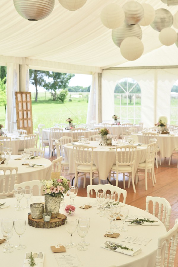 French wedding marquee