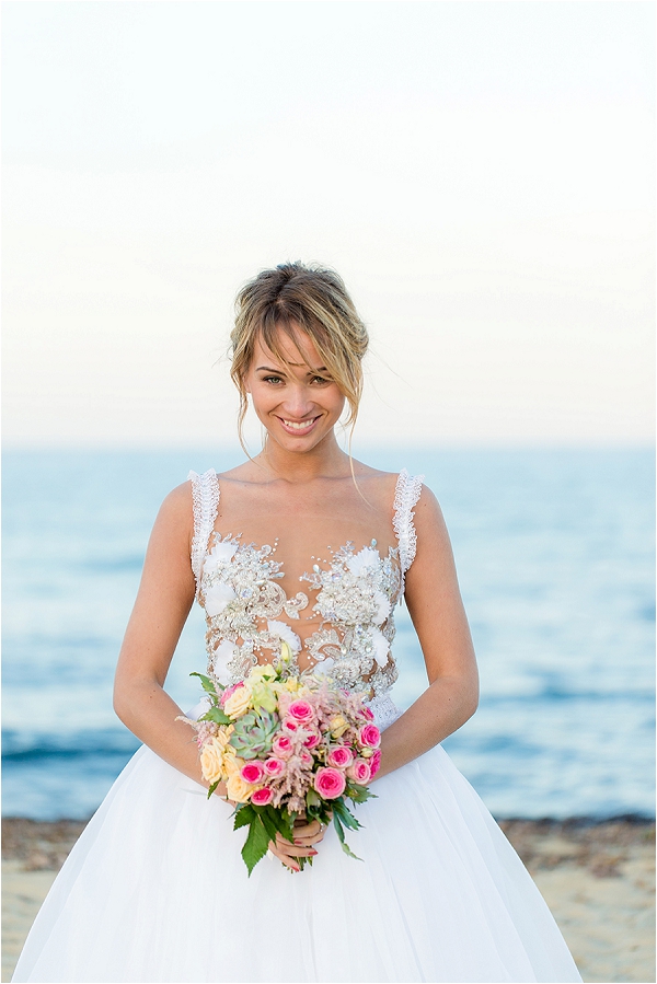 beach bridal bouquet