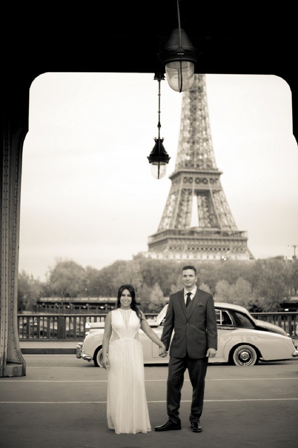 Eiffel Tower wedding