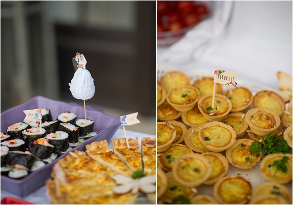 French wedding catering ideas