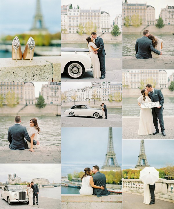 Jessica and Kevin’s Fall Paris Elopement Snapshot