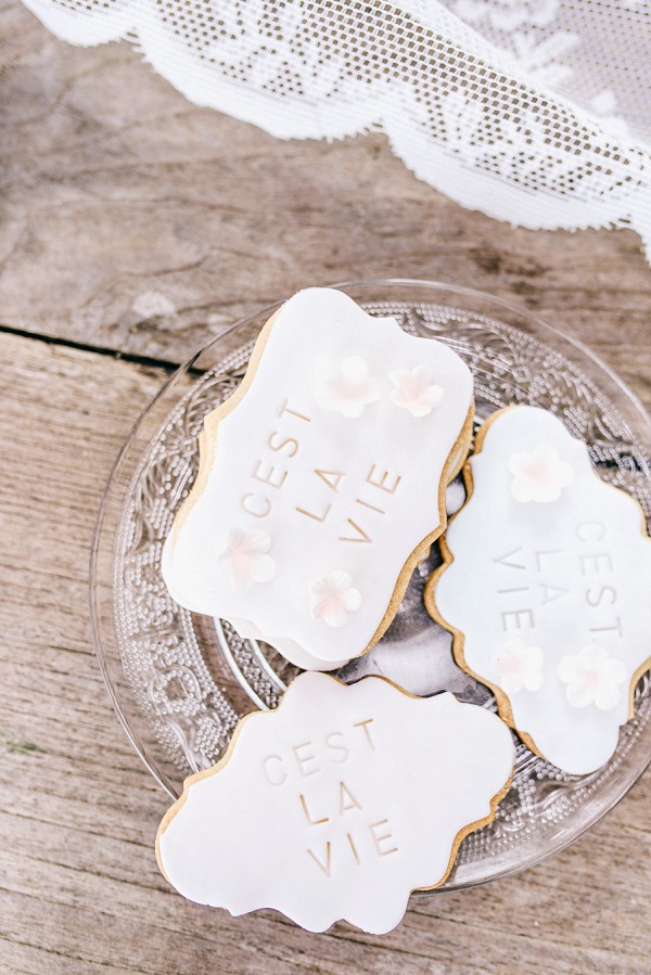 Wedding biscuits