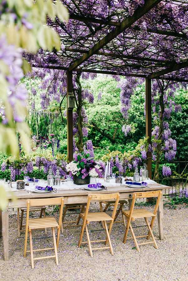 Wisteria Inspired Wedding Styled Shoot