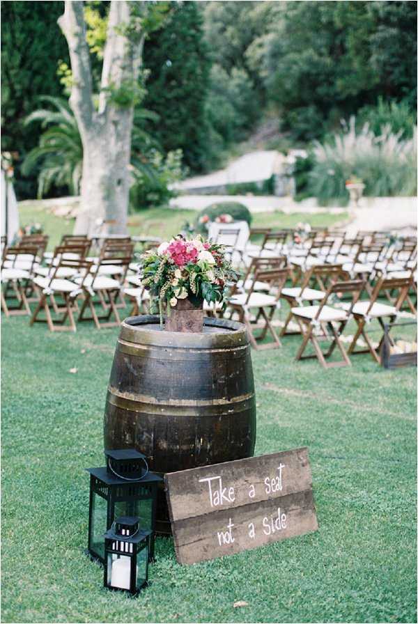 Intimate wedding at Chateau de Robernier Provence