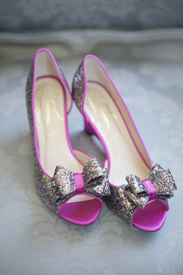 sparkle wedding shoes