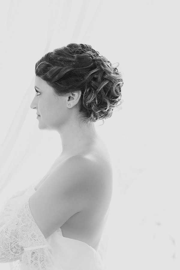 wedding day updo