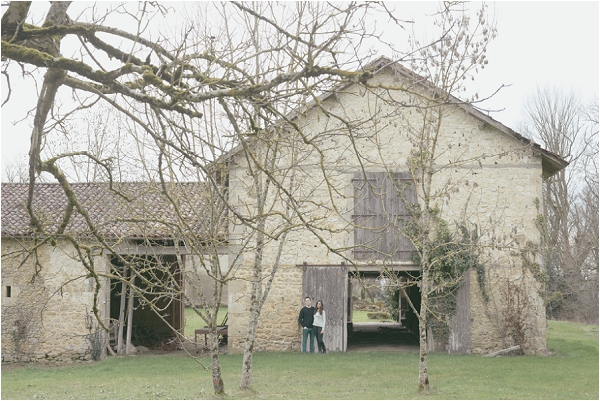 Barn wedding in France