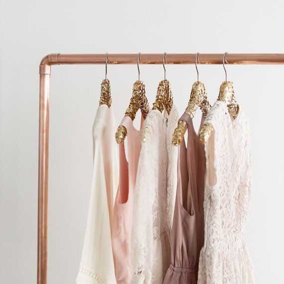 Gold Sequin Hanger