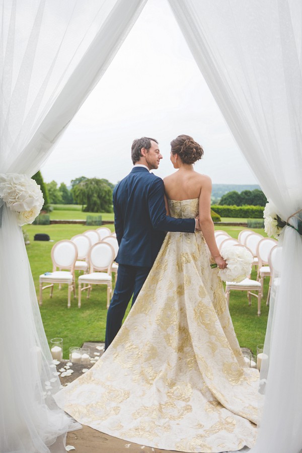Exquisite French Inspired Wedding Gown