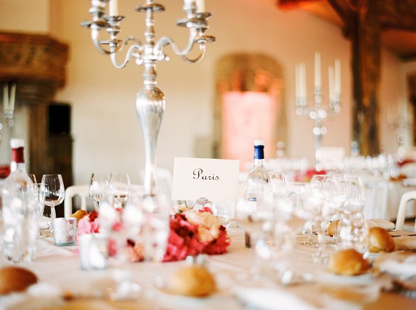 French table names wedding