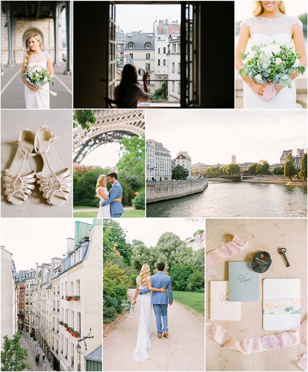Intimate and Relaxed Elopement in Paris Snapshot | Image by Maya Maréchal Photography