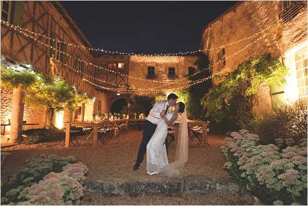 informal fairytale wedding Chateau France