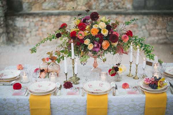 Autumnal Inspired Table Setting