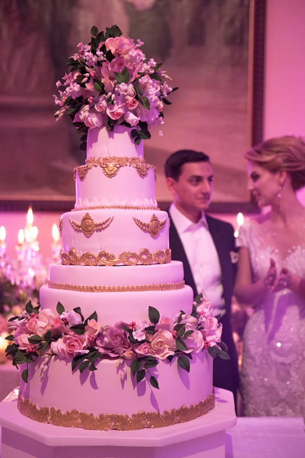 Large luxury wedding cake