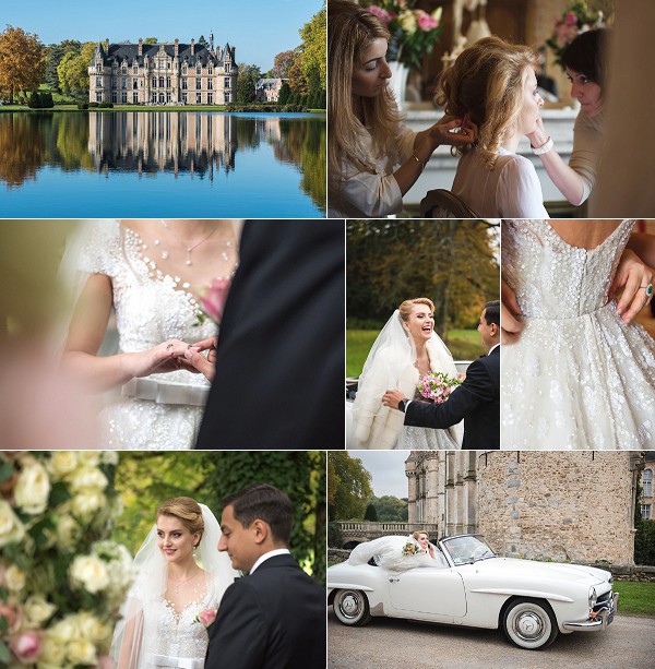 Luxury Château D’Esclimont Wedding Snapshot