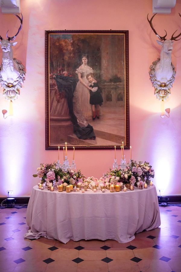 Pastel pink luxury wedding theme