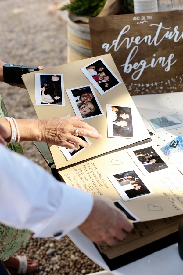Polaroid Wedding Guest Book