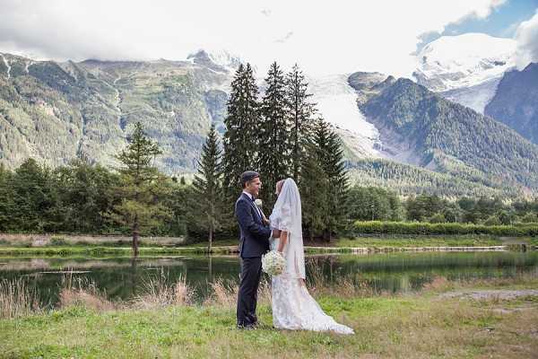 Summer Mountain Top Chamonix Weekend Wedding