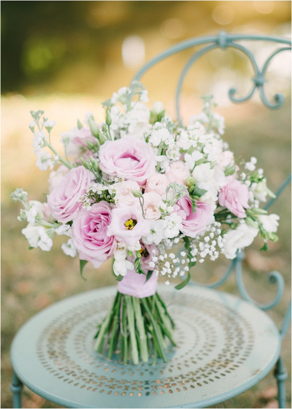 pretty pastel wedding bouquet, image by Hannah Duffy Photography