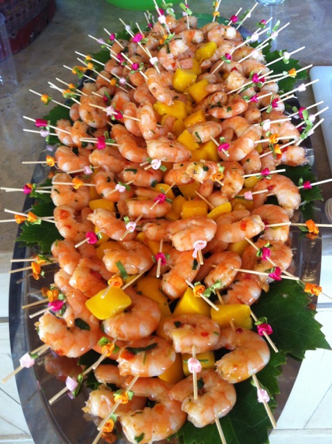 seafood wedding catering ideas,created by Chef à domicile