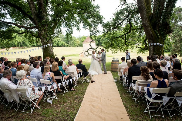 Outdoor Chateau Ceremony