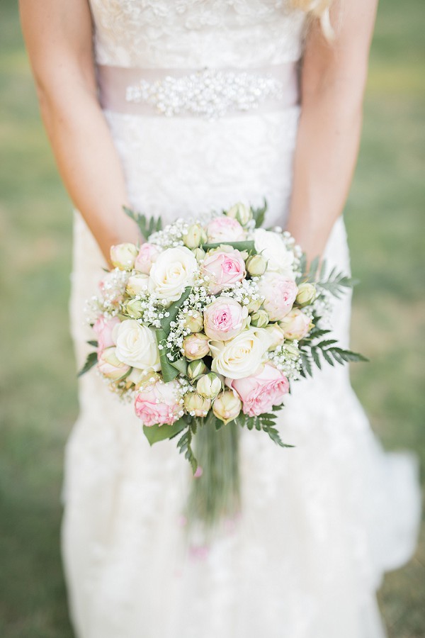 rose bridal bouquet