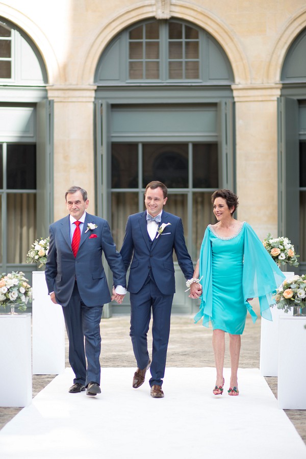 Groom and Parents