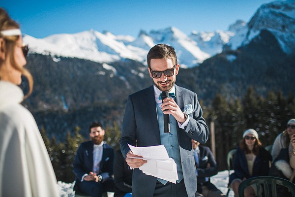 Outdoor Mountain Wedding Ceremony