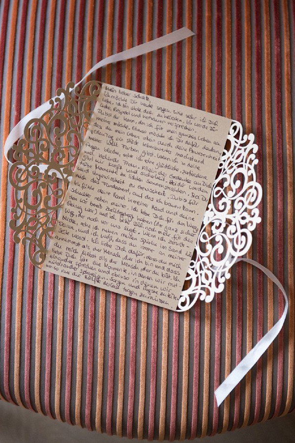 Wedding love letters