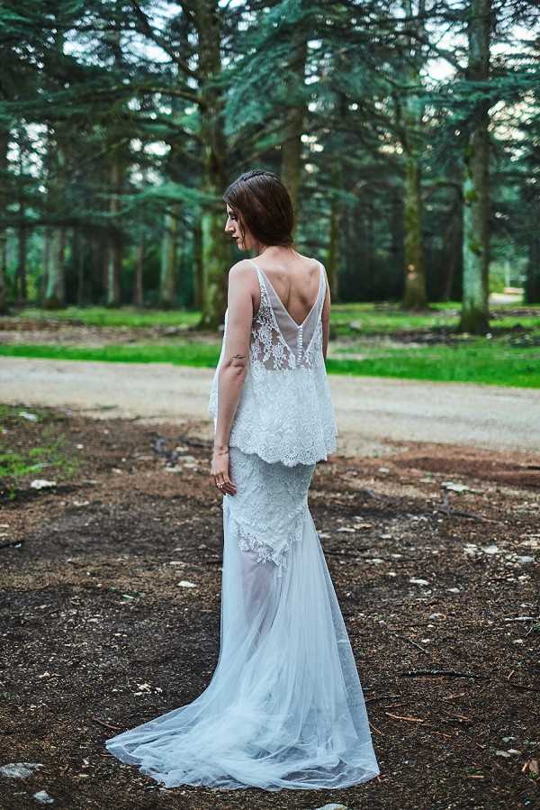 Unique wedding gown