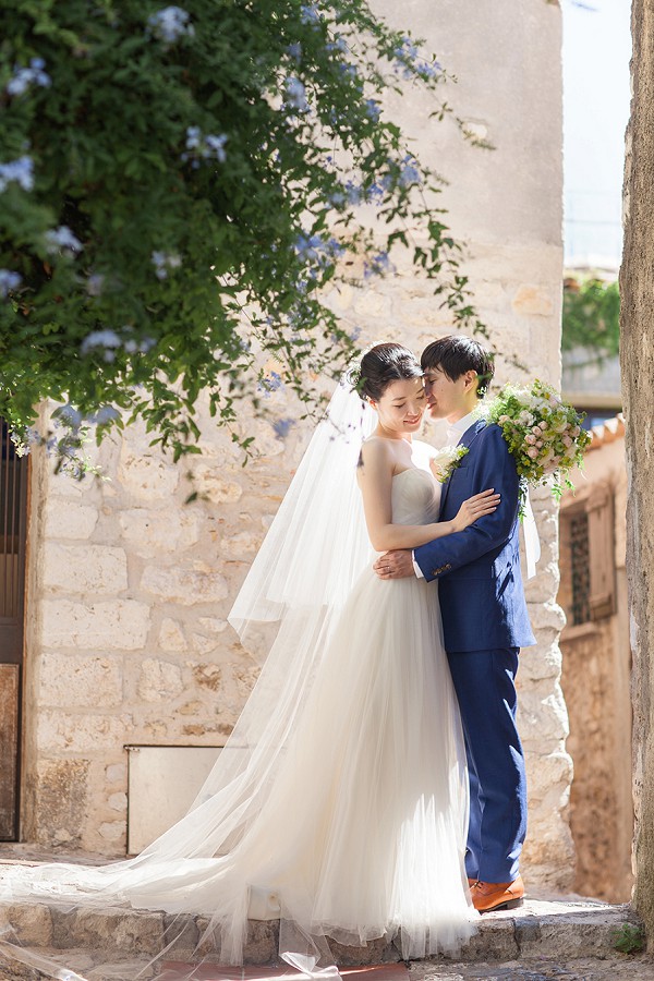 French Riviera real wedding