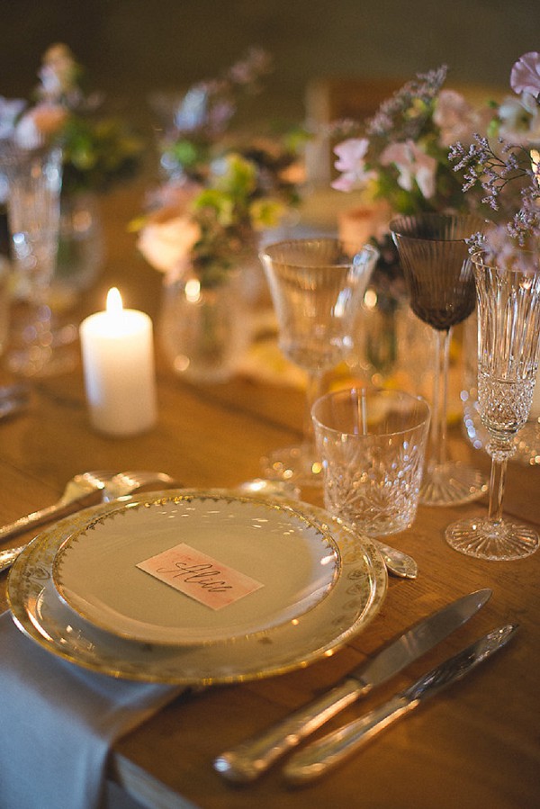 rustic french tablescape