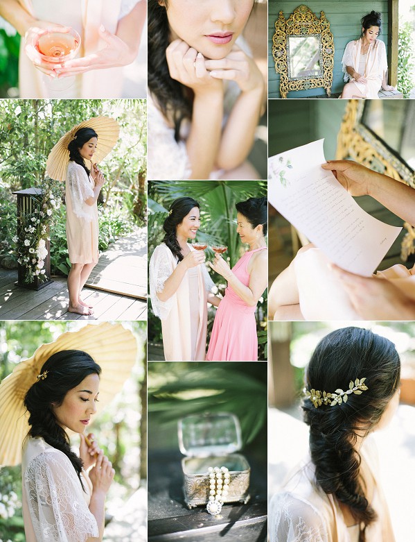 Chinese Inspired Bridal Boudoir In Provence Snapshot