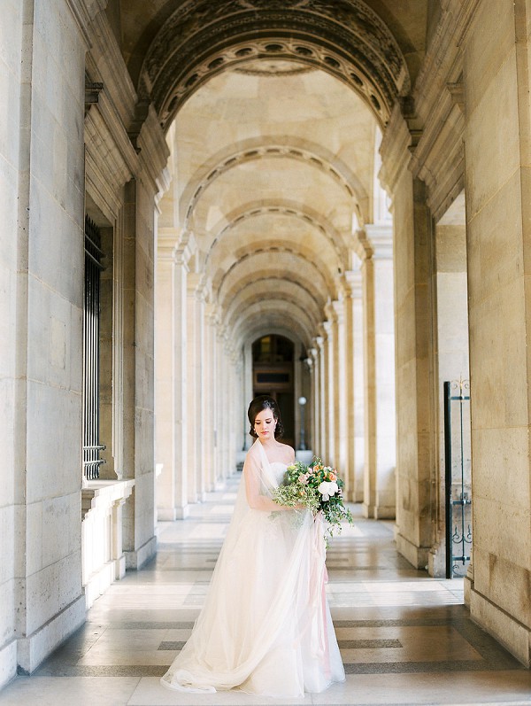 Paris wedding arch photo