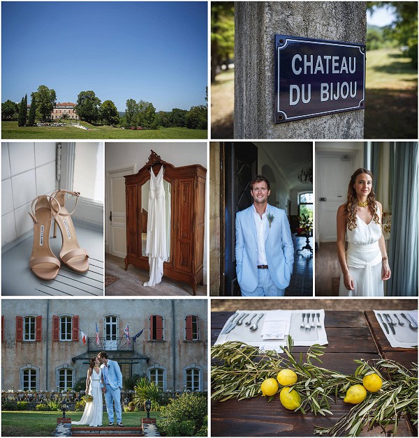 Provence Relaxed Chateau de Bijou Real Wedding Snapshot