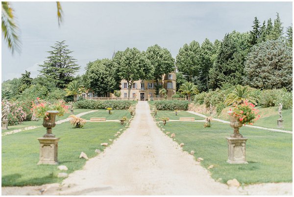 wedding castle in provence